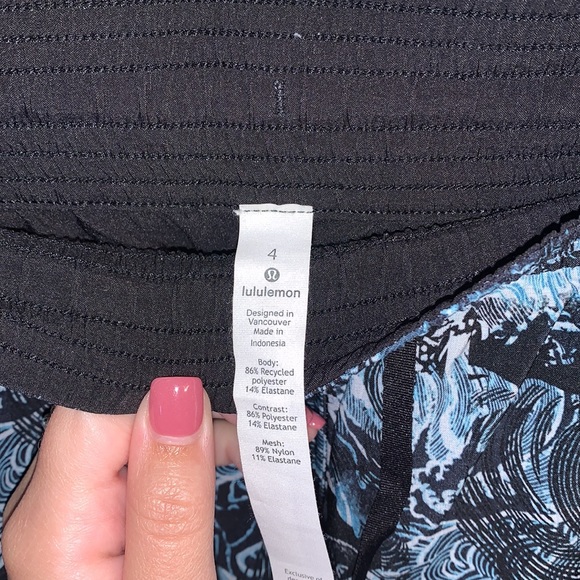 Lululemon Blue Wave Shorts - Picture 4 of 4